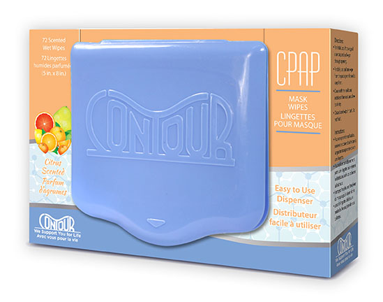 Image LINGETTE NETTOYANTE POUR CPAP ODEUR CITRON